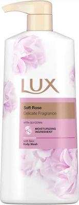 Lux Soft Rose Shower Cream 600ml