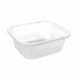 Homeplast Basin Rectangular Capacity 10lt White