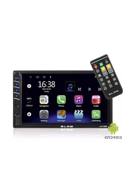 Blow Автомобилна Аудио Система 2 DIN (Bluetooth/USB/AUX/Вграден Wi-Fi/GPS/Apple CarPlay/Android Auto)