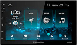 Kruger & Matz Автомобилна Аудио Система 2DIN (Блутут/USB/WiFi/GPS) с Тъчскрийн 7"