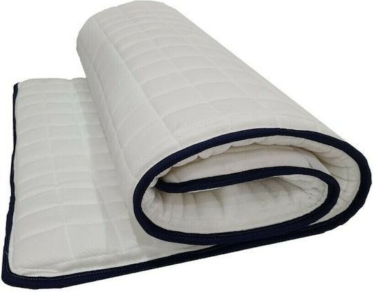 Sleepn'Life Memory Foam Mattress Topper Aloe Vera Double Memory Foam Impregnated with Aloe 140x200x4cm