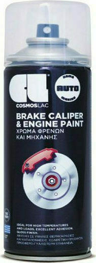 Cosmos Lac Brake Caliper & Engine Paint 701 Sprühfarbe von Autos Rot 400ml