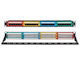 Lancom Patch Panel για Rack 1U 19" 24 Θυρών cat6 Μαύρο