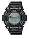 Casio Ceas Digital Pentru Bărbați 51mm Cu Baterie Și Curea Din Cauciuc Neagră