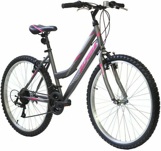 Alpina Alpha 26" 2022 Gri Mountain Bike cu 21 Viteze