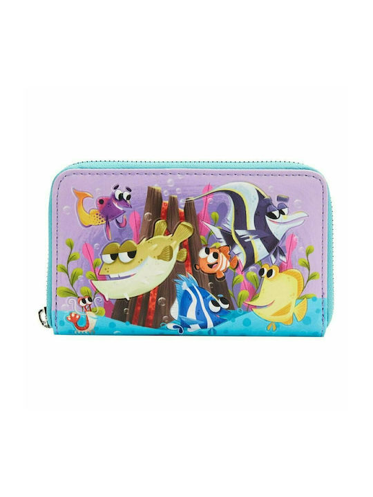 Loungefly Finding Nemo Tank Kids' Wallet with Zipper for Girl Pink WDWA2190