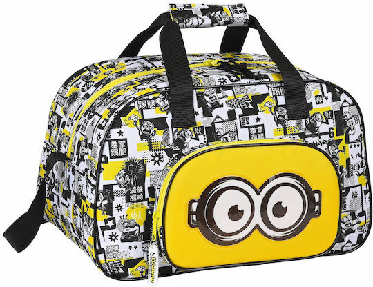 Safta Minions Σακ Βουαγιάζ Υφασμάτινο Μ40xΠ20xΥ23εκ.