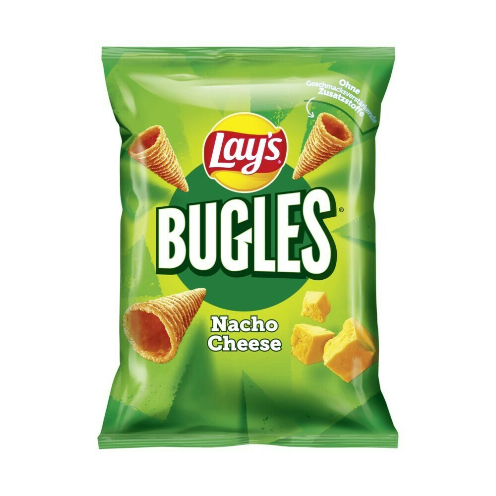 Lay's Γαριδάκια Bugles με Γεύση Nacho Cheese 95gr Skroutz.gr