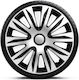 4Racing Car Hubcap Set Nardo 14" 1pc Silver