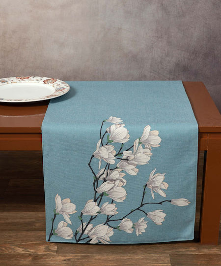 Silk Fashion Runner 035 Петрол 45x170см Silk Fashion Runner 035 Петрол 45x170см