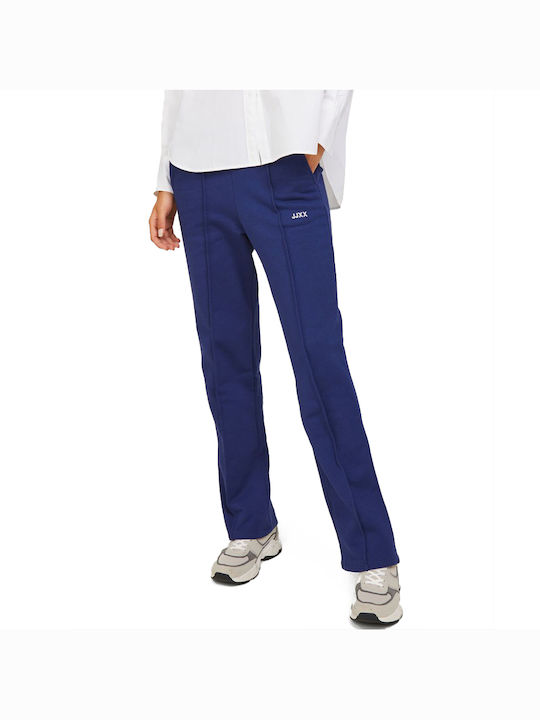 Jack & Jones Hohe Taille Damen-Sweatpants Marineblau