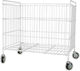 Ready Cărucior Hotelier Metalic pentru Rufe Murdare cu Dimensiuni L40xW60xH65cm. Alb 1buc