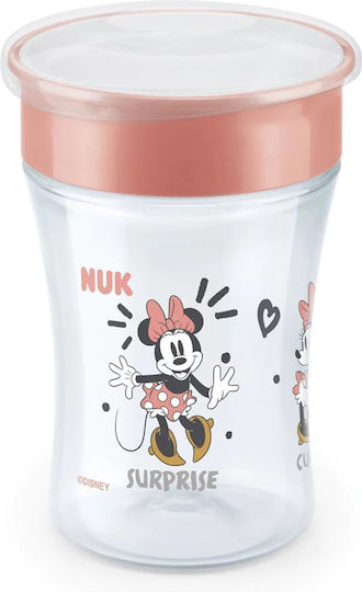 Nuk Baby Cup Magic Cup made of Plastic Orange Minnie Mouse 230ml for 8m+m+