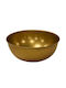 Atmosphera Decorative Bowl Metal Gold 16x16x6.5cm