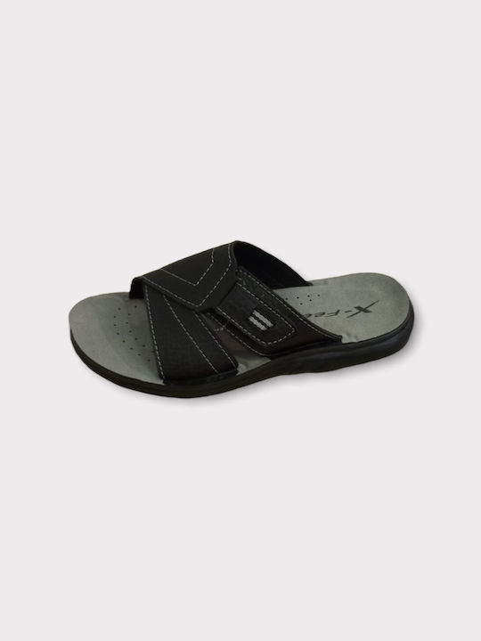 Herrenslipper Code BA74 Schwarz