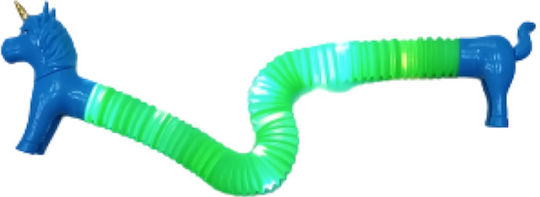 Pop It Fidget Din Silicon Unicorn Alb Cu Sunet Și Lumină Cu Buton