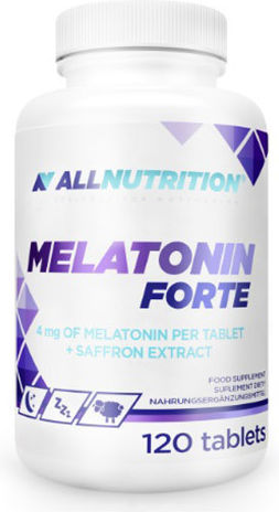 AllNutrition Melatonin Forte Специална Хранителна Добавка за Сън 120 Таблетки