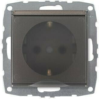 Mono Electric Power Socket Black 1pcs