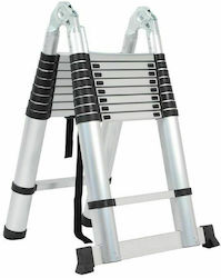 Vesta Telescopic Aluminum Ladder 18 Steps