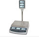 T-Scale Electronic Retail Scale with Column with Weighing Capacity of 6kg and Division 2gr