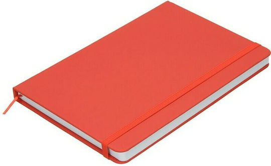Street Spectrum Notebook A6 Ruled with Elastic Red 1577