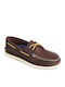 Δερμάτινα Ανδρικά Boat Shoes σε Καφέ Χρώμα