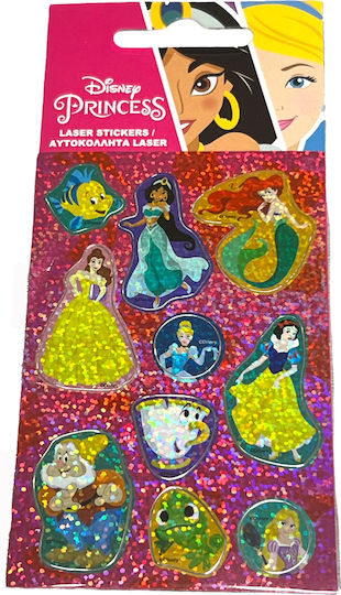 Gim Αυτοκόλλητα Princess Πριγκίπισσες (Διάφορα Σχέδια) 1τμχ