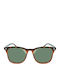 Moscow Mule Men's Sunglasses with Brown Tartaruga Plastic Frame and Green Polarized Lens MM/3323/6
