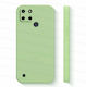 Bodycell Square Liquid Back Cover Silicone Light Green (Realme C21Y / C25Y)