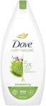 Dove Awakening Baie cremoasă Ceai verde Matcha și flori de Sakura Blossom (1x500ml) 500ml