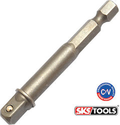 SKS Tools Αντάπτορας με Υποδοχή HEX και Έξοδο 1/4''