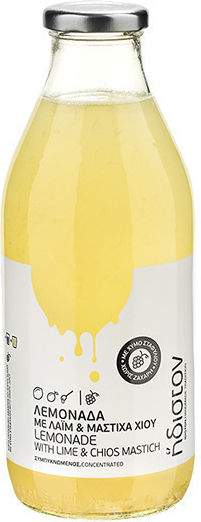 Ιdiston Limonade Konzentriert Ohne Kohlensäure & Zucker in Flasche 750ml
