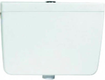 Spek Triton NX301 Wall Mounted Plastic Low Pressure Rectangular Toilet Flush Tank White