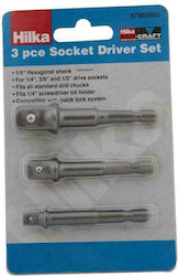 Hilka Adapter Für HEX Set 3 Stück
