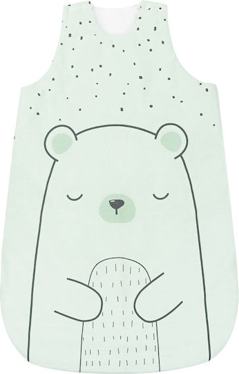 Kikka Boo Winter Sleeping Bag Bear With Me 3 Tog Bay Leaf Mint