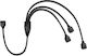 Inter-Tech Y-adapter 1x 4pin RGB to 3x 4pin RGB - Cable 0.48m Μαύρο (88885466)