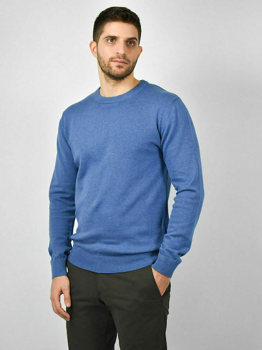 Marcus Herren Langarm-Pullover Blau