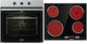 Hisense Over Counter Oven 77lt with Ceramic Hobs W59.5cm.