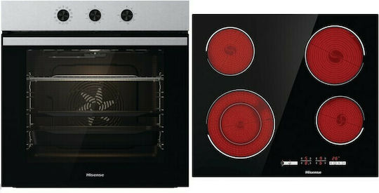 Hisense Over Counter Oven 77lt with Ceramic Hobs W59.5cm.