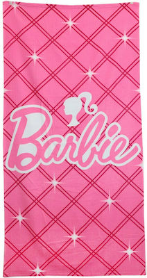 Kinder-Strandtuch Rosa Barbie 140x70cm B0055