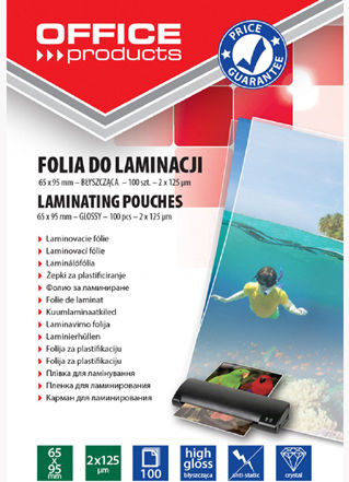 Donau Laminierfolien A5 125 Mikron 100 Stück