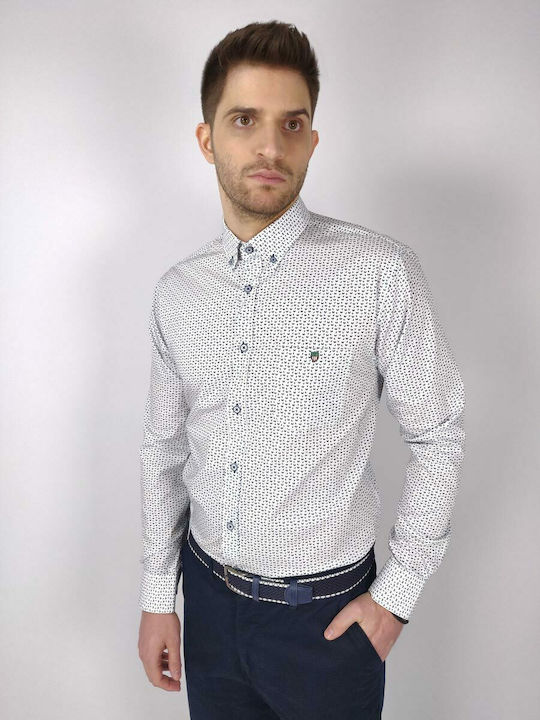 Visconti Long-sleeved Shirt White
