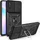 Bodycell Armor Slide Back Cover Πλαστικό Μαύρο ...