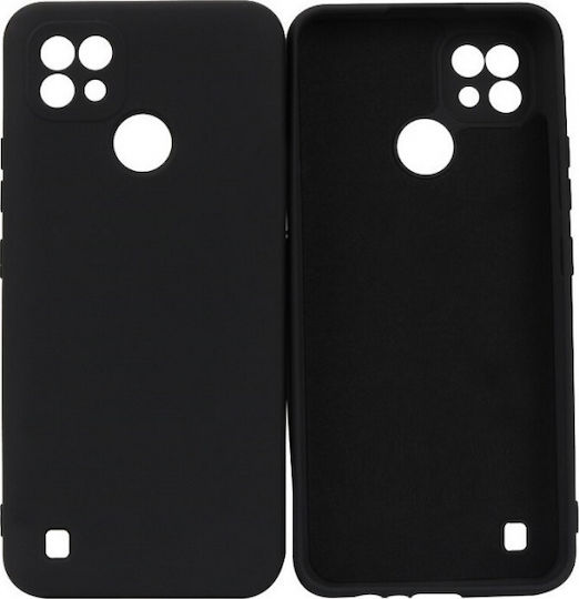 Senso Liquid Back Cover Silicone Black (Realme C31)
