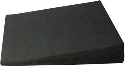 Behrend Μαξιλάρι Σφήνα 37x37x7cm σε Μαύρο χρώμα
