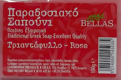 Bellas Rose Soap Bar 100gr