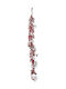 JK Home Decoration Weihnachtliche Girlande Plastik Rote Beeren Rot 1Stück