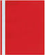 A4 PP folder with laminate Red