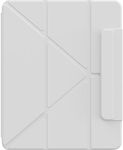 Baseus Safattach Flip Cover Δερματίνης Λευκό (iPad Pro 12.9")