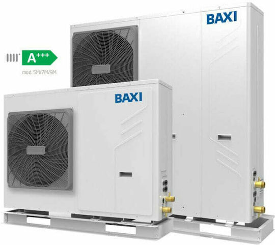 Baxi Auriga 12T Αντλία Θερμότητας 12.3kW Τριφασική 60°C Monoblock